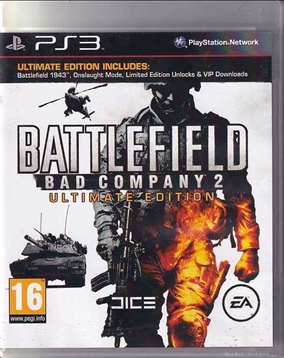 Battlefield Bad Company 2 Ultimate Edition - PS3 (B Grade) (Used) (Eng)